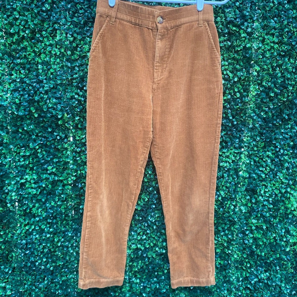 Forever 21 Brown Corduroys Pants Pockets